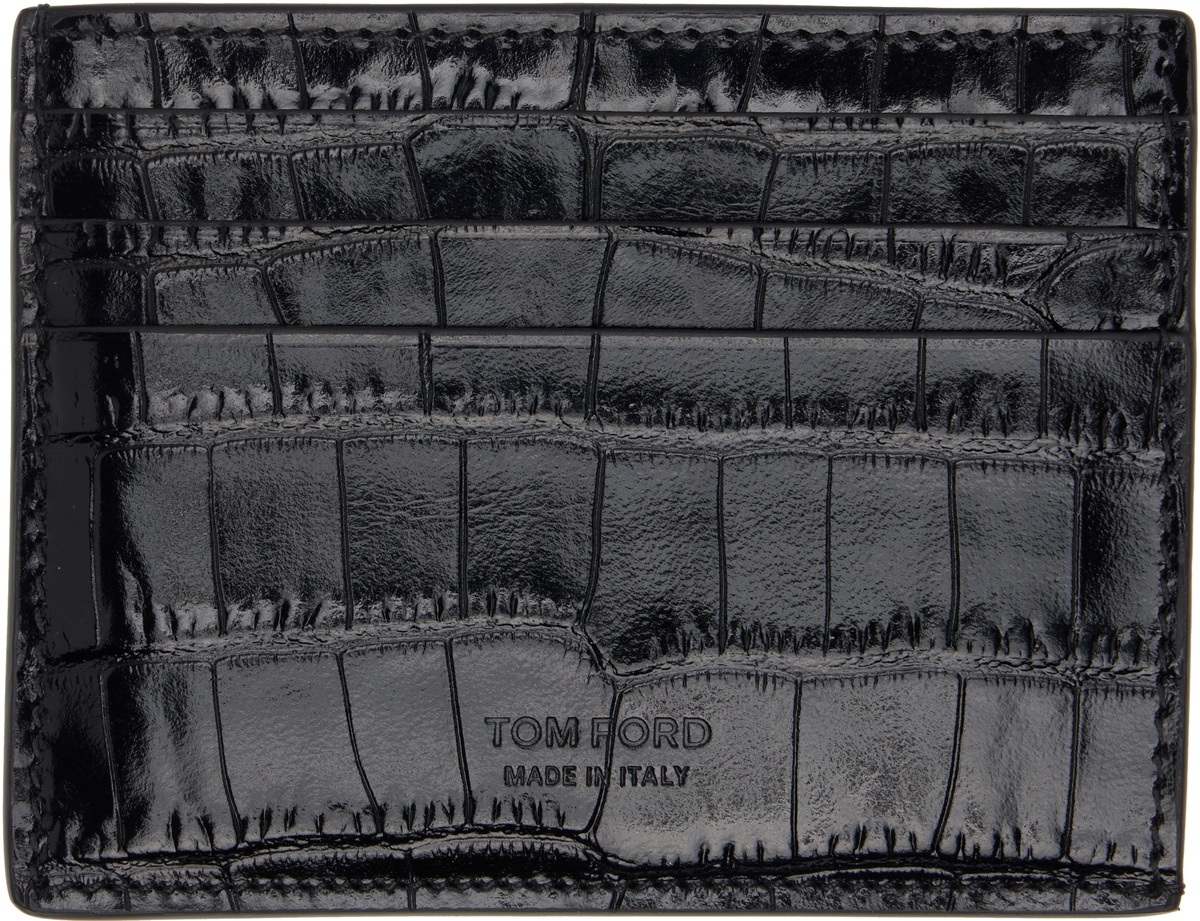 TOM FORD - Logo-Embellished Full-Grain Leather iPhone 13 Pro Case