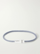 Le Gramme - 5G Sterling Silver Woven Bracelet - Gray