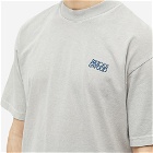 Bricks & Wood Men's Company Logo T-Shirt in Silver