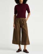 Manila Grace Womens Sweater Burgundy