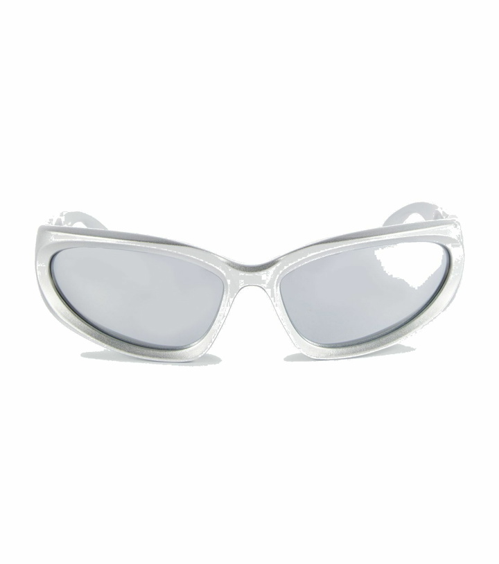 Photo: Balenciaga - Swift oval sunglasses