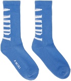 AMIRI Blue Core Logo Socks
