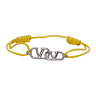 Valentino Yellow Valentino Garavani VLogo Bracelet