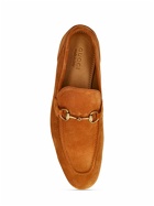GUCCI - Gg Suede Leather Loafers