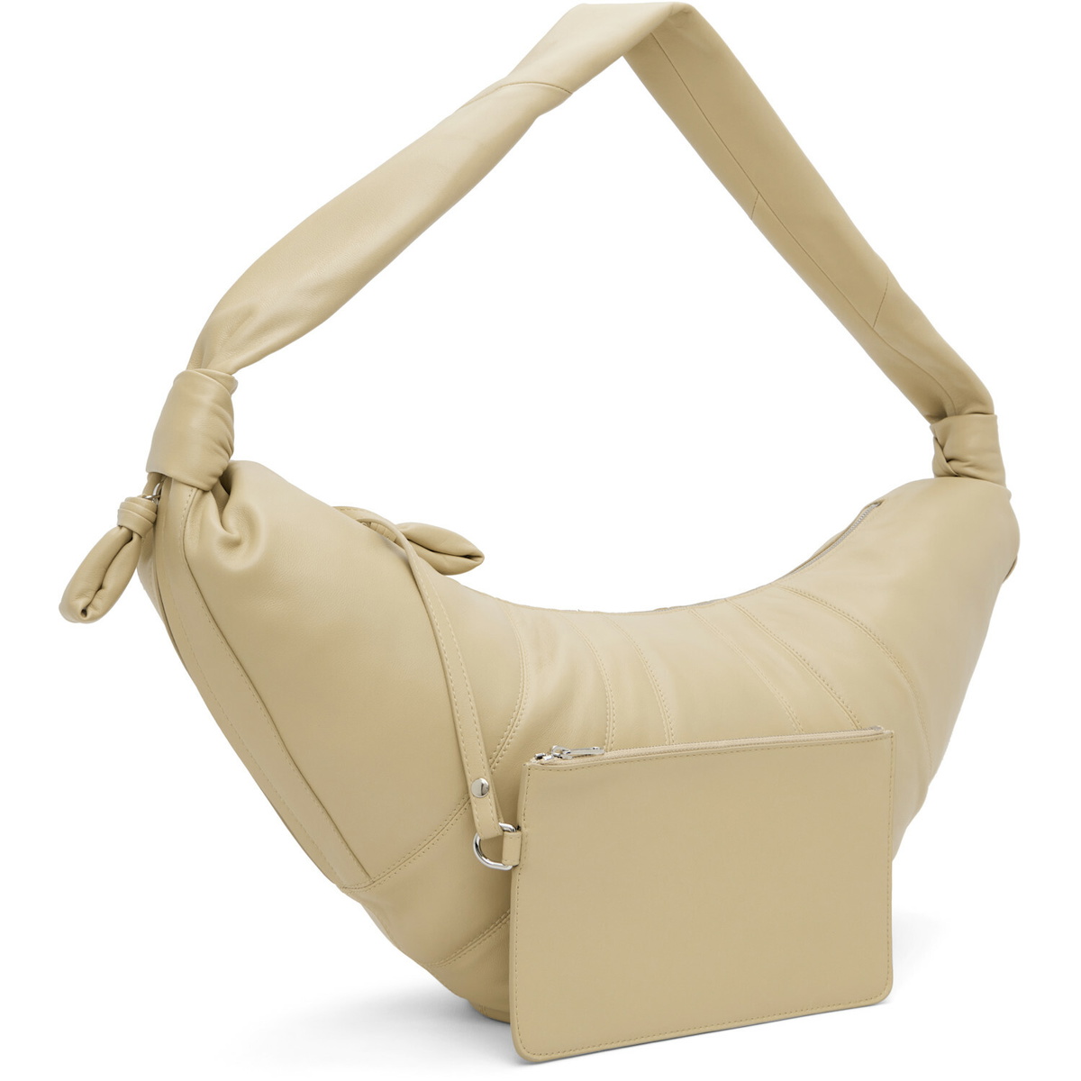 LEMAIRE Beige Large Croissant Bag