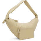 LEMAIRE Beige Large Croissant Bag