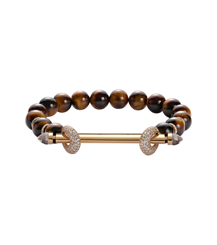 Photo: Ananya Chakra 18kt gold bracelet with gemstones