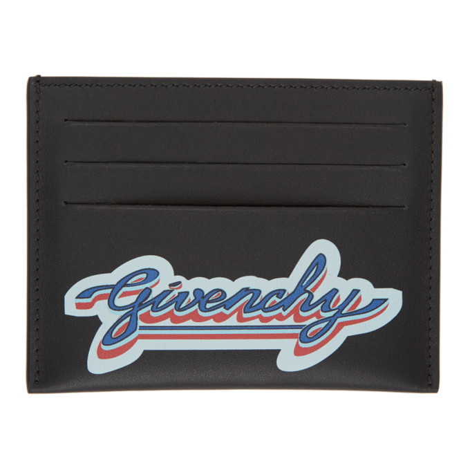 Photo: Givenchy Black Logo Card Holder