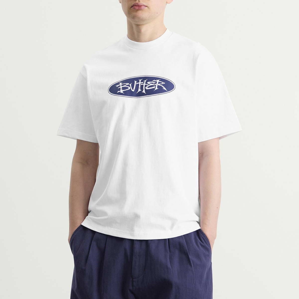 Butter Goods Men's Tide T-Shirt in White