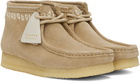 Clarks Originals Beige Wallabee Desert Boots