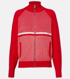 Versace Cotton-blend jacquard jacket