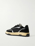 Autry - Wildpace Nubuck and Rubber-Trimmed Suede and Mesh Sneakers - Black