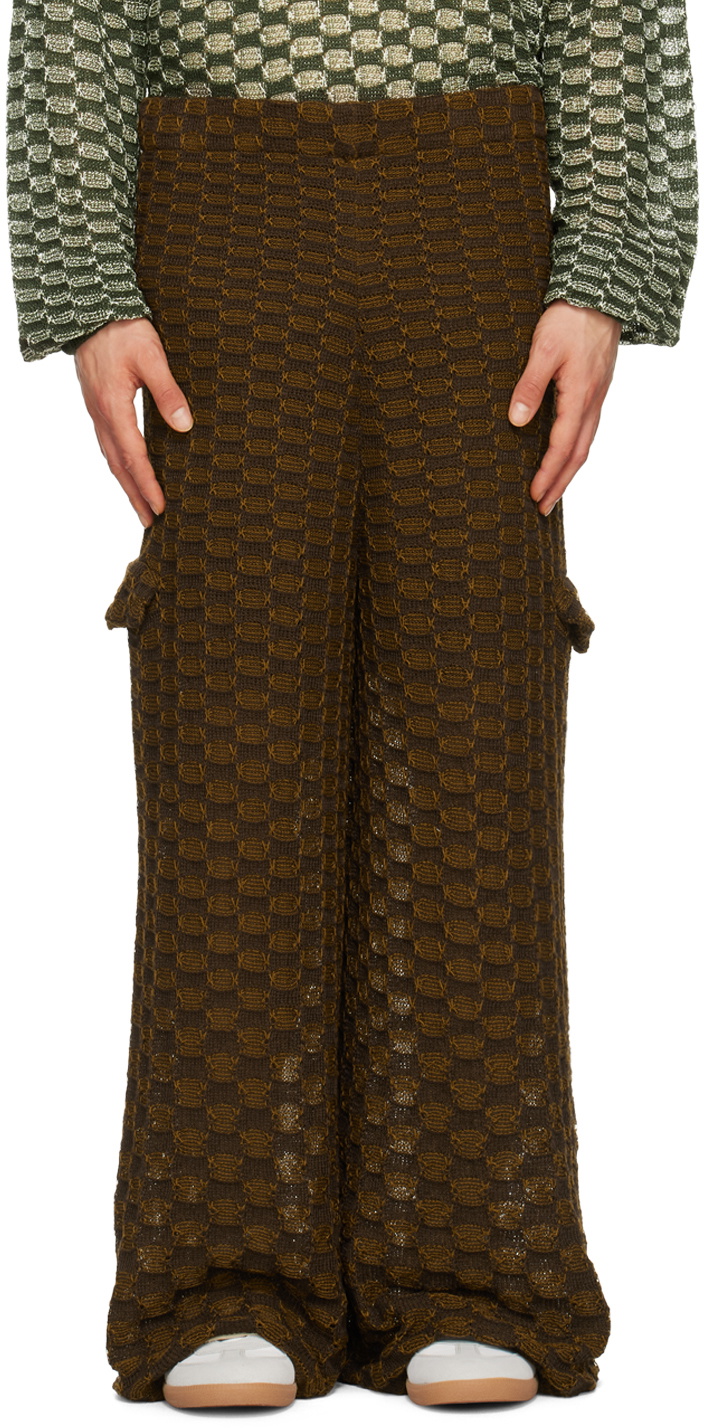Isa Boulder SSENSE Exclusive Brown Cargo Pants