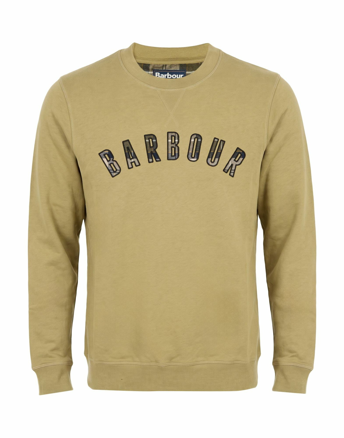 Barbour Mens Sweatshirt in Sage green