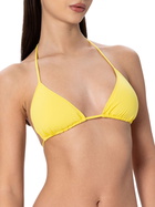 MC2 Saint Barth Woman Pale Yellow Triangle Top Swimsuit Leah