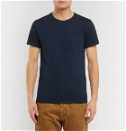 RRL - Slim-Fit Cotton-Jersey T-Shirt - Men - Blue