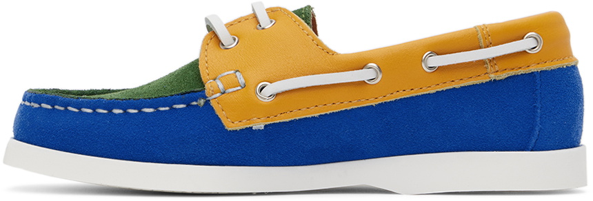 Bonmot Organic Kids Blue Sailing Flats