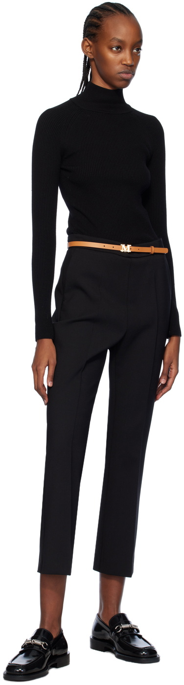 Max Mara Tan Leather Monogram Belt Max Mara display picture 1