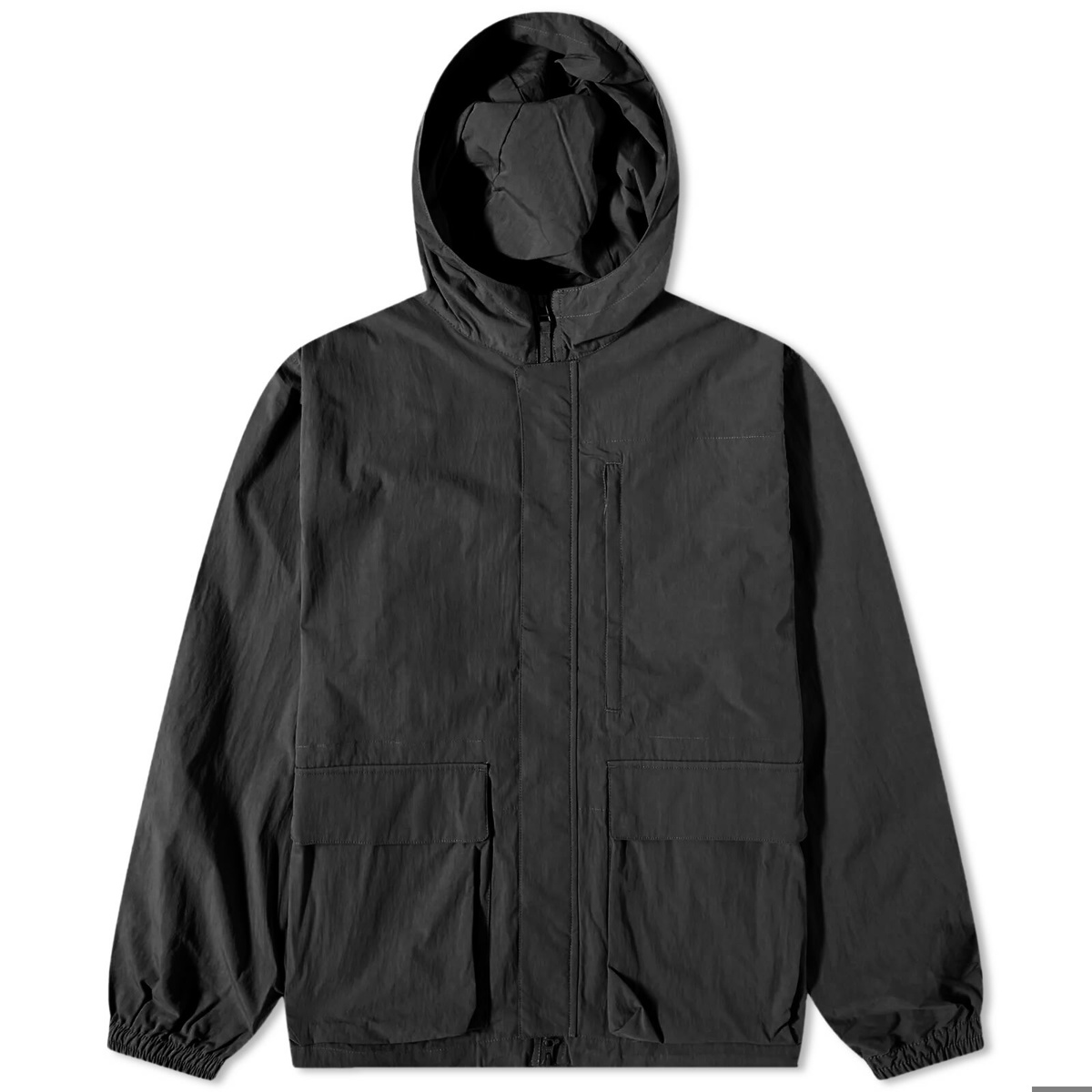 FrizmWORKS Men's CN Utility Parka Jacket in Black FrizmWORKS