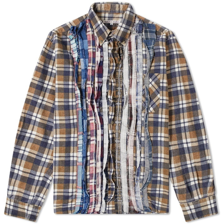 Photo: Needles Ribbon Cuts Flannel Shirt