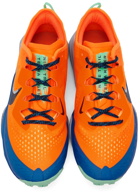 Nike Orange Air Zoom Terra Kiger 7 Sneakers