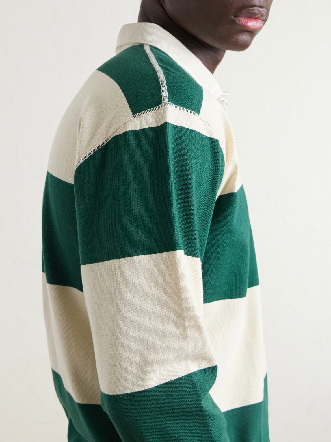 Drake's - Stripe Cotton-Jersey Polo Shirt - Neutrals