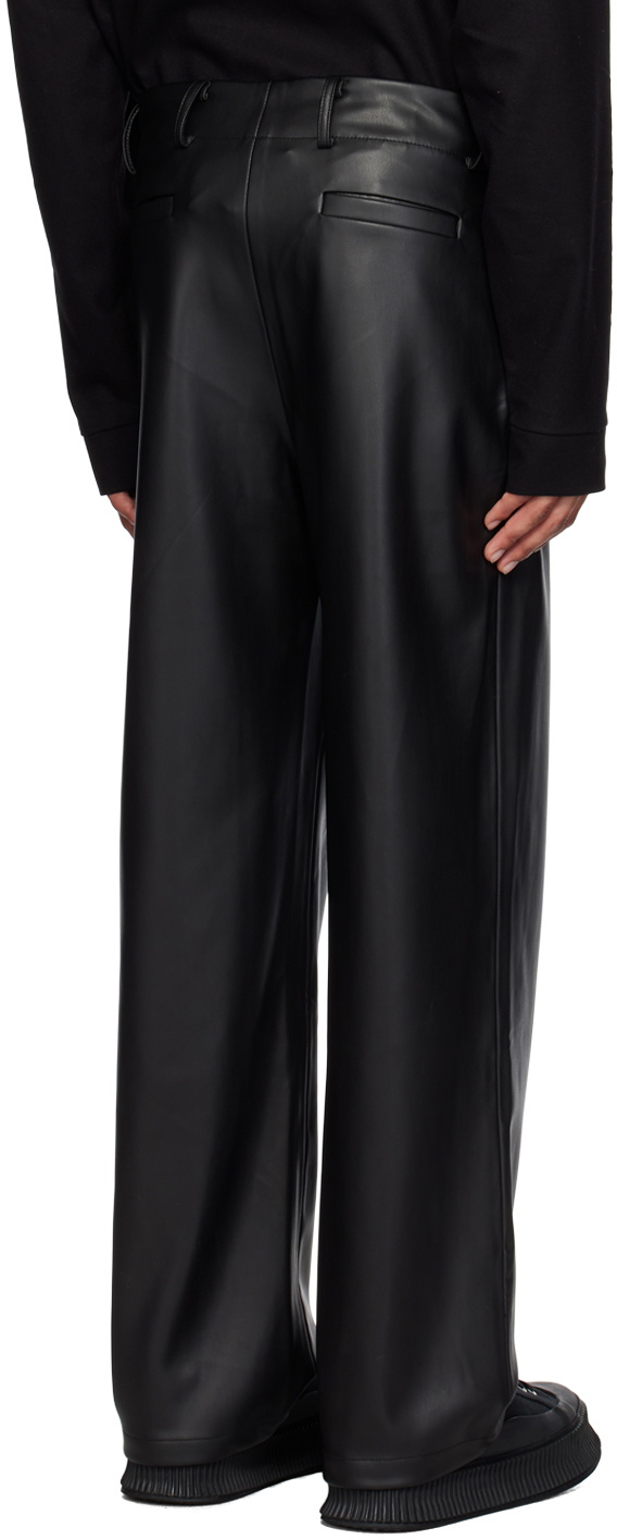 Baker Faux Leather Pants - Black – The Frankie Shop