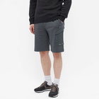 C.P. Company Men's Metropolis Patch Logo Sweat Shorts in Dark Shadow