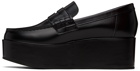 Comme des Garçons Girl Black Platform Loafers