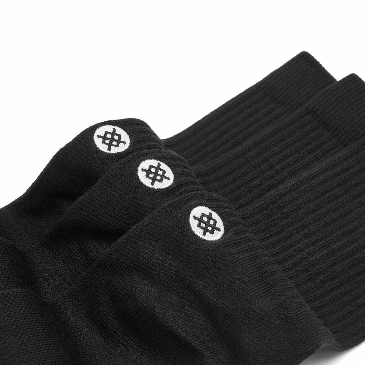 Stance for E by END. Basic Crew 3-Pack in Black