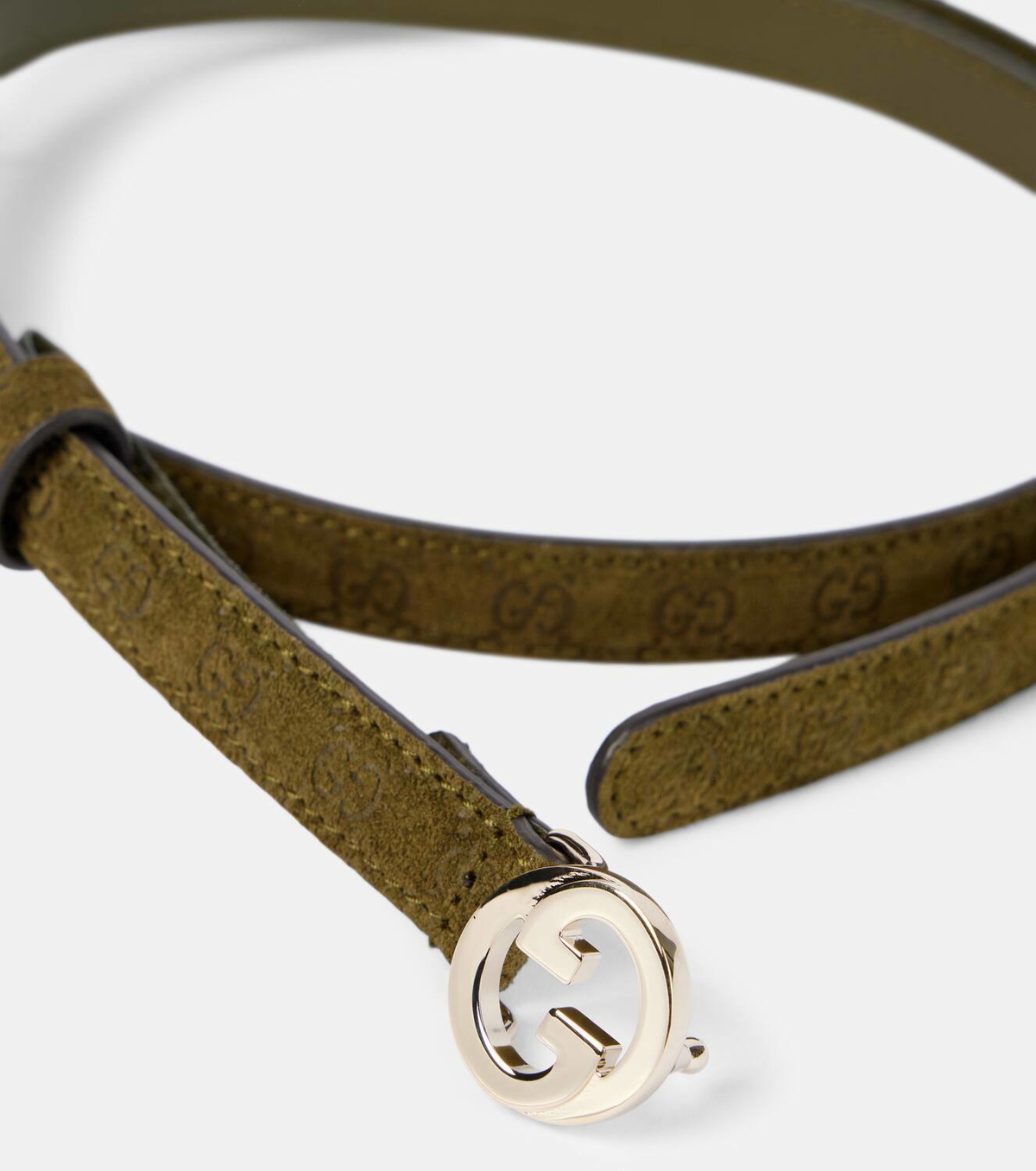 Gucci Gucci Blondie thin suede belt Gucci Gucci Gucci Blondie thin suede belt Gucci