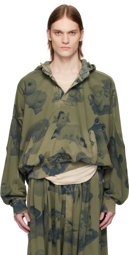 Photo: Vivienne Westwood Green Baseball Hoodie