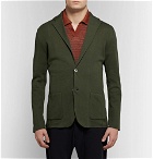 Lardini - Dark-Green Slim-Fit Unstructured Cotton Blazer - Men - Dark green