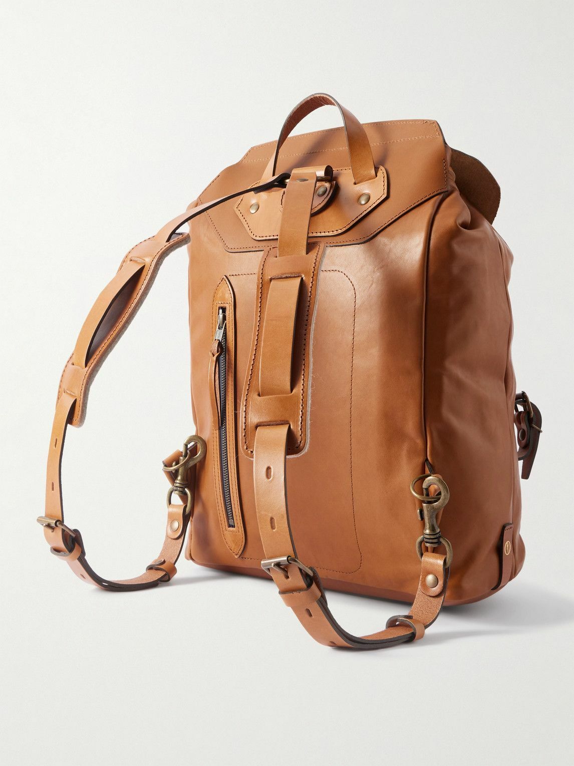 Bleu de Chauffe - Zibeline Leather Backpack