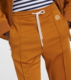 Loewe Anagram striped jersey sweatpants