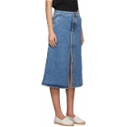 Stella McCartney Blue Vintage Denim Skirt
