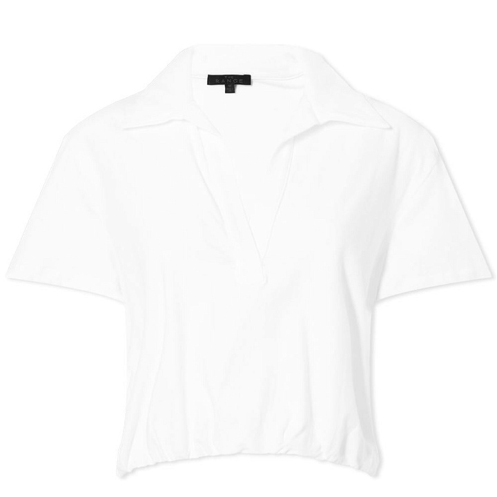Photo: The Range Cropped Short Sleeve Polo Tee