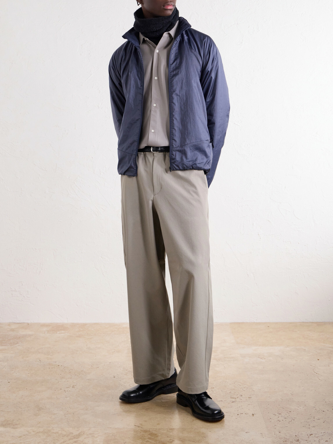 Goldwin - Wool-Fresco Shirt - Gray