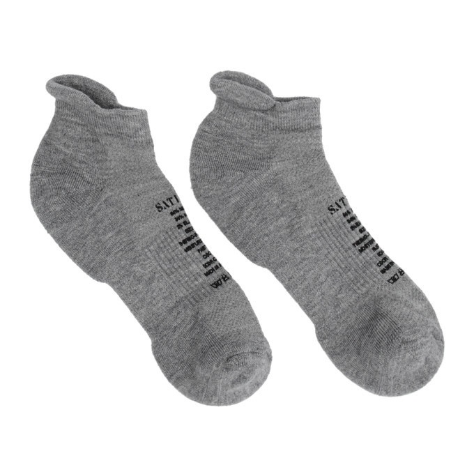 Photo: Satisfy Grey Merino Socks