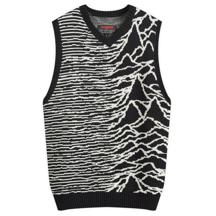 Photo: Pleasures Women's Interzone Sweater Vest in Black