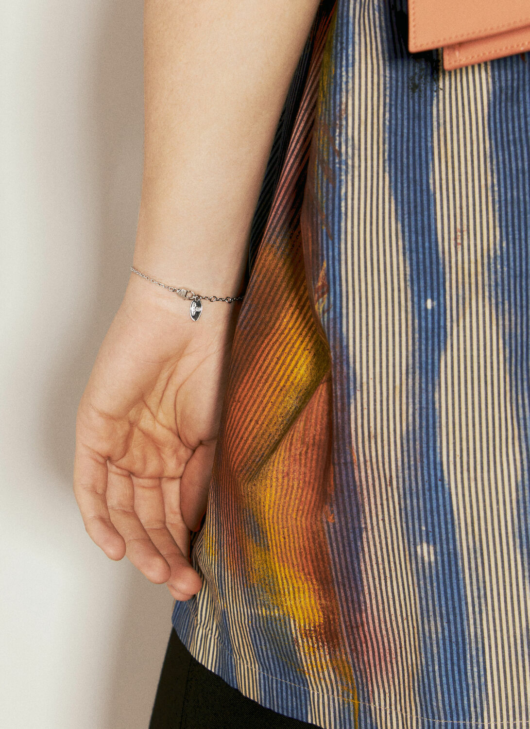 Vivienne Westwood Lucrece Safety Pin Bracelet