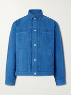 Blue Blue Japan - Textured-Cotton Jacket - Blue