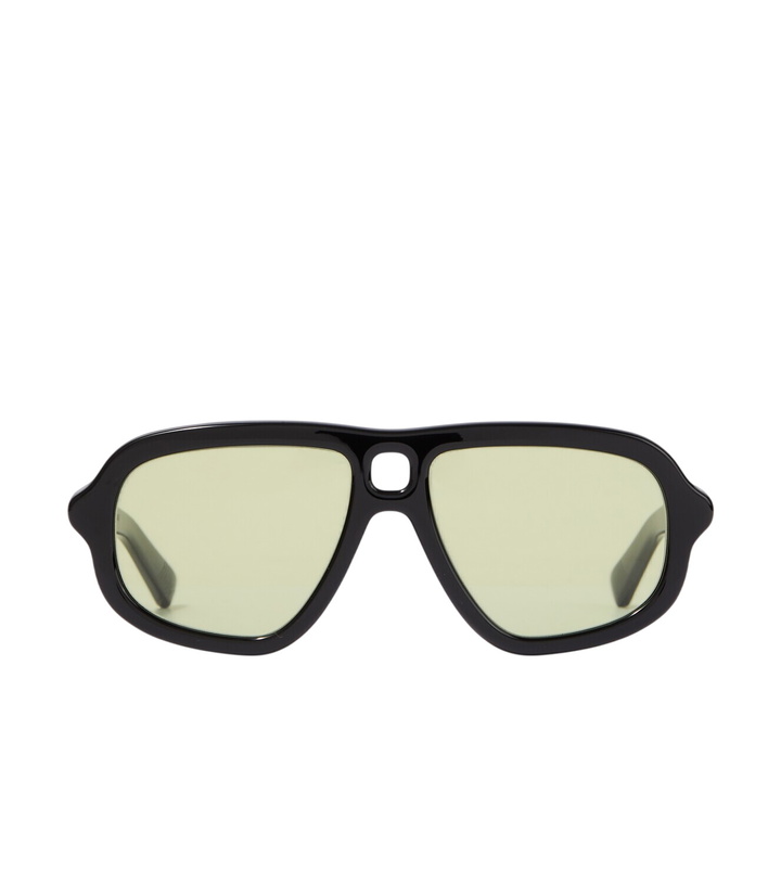 Photo: Bottega Veneta Sophia Ribbon aviator sunglasses