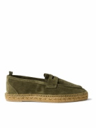 Castañer - Nacho Suede Espadrilles - Green