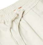 Barena - Cotton-Blend Twill Drawstring Trousers - Neutrals