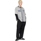 WTAPS Gray League S/S Cotton Twill Shirt
