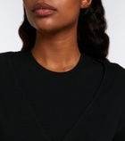 Leset Lauren jersey wrap top