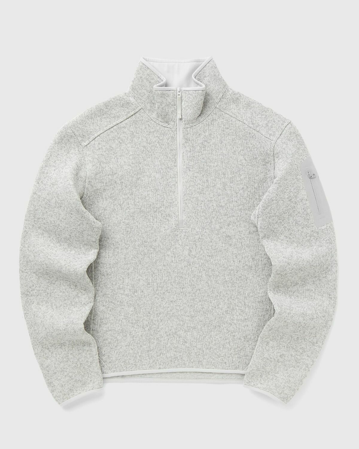 Arc´teryx COVERT ZIP NECK Grey Womens Half-Zip