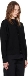 JACQUEMUS Black Les Classiques 'Le cardigan boutonné' Cardigan