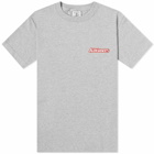 Alltimers Men's Broadway Embroidered T-Shirt in Heather Grey